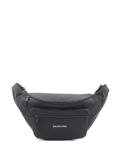 Pre-owned Balenciaga 2020s Explorer Belt Bag In Black