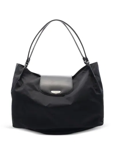 Pre-owned Balenciaga 2020s Large Genève Tote Bag In Black