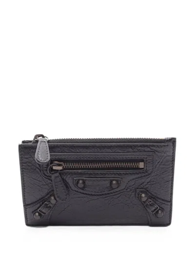 Pre-owned Balenciaga 2020s Le City Coin Purse In Black