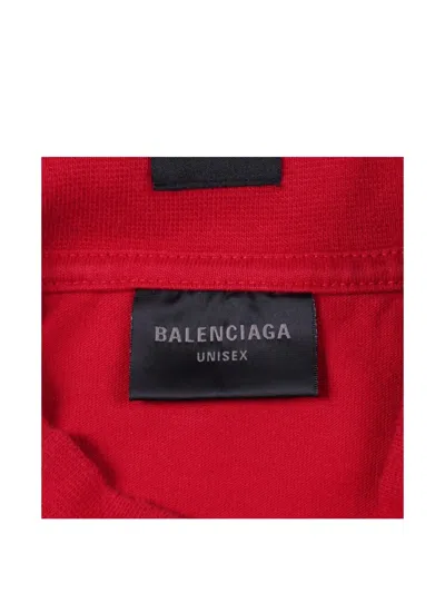 Pre-owned Balenciaga 2020s Many Kisses Short-sleeve T-shirt In Red