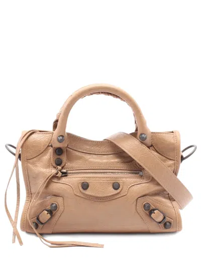 Pre-owned Balenciaga 2020s Mini Le City Handbag