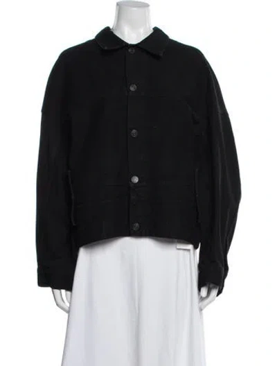 Pre-owned Balenciaga 2021 Jacket In Black