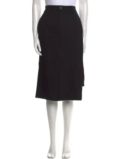Pre-owned Balenciaga 2021 Knee-length Skirt In Black