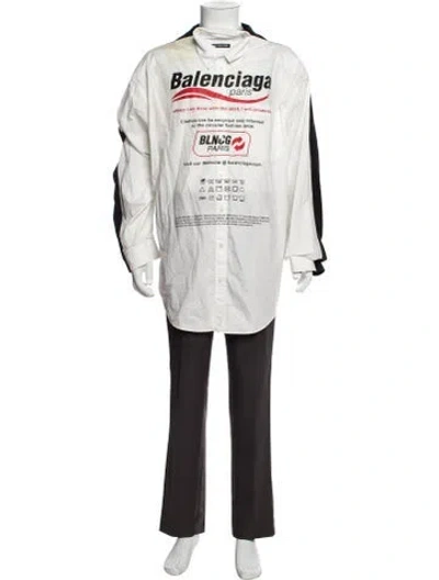 Pre-owned Balenciaga 2021 Logo Shirt In Multi