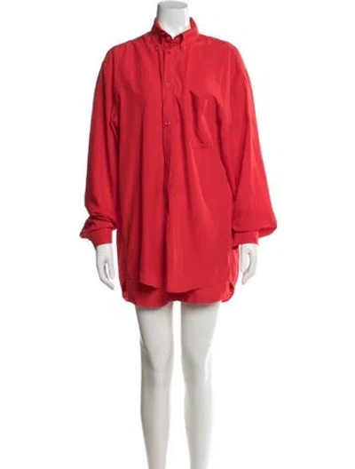 Pre-owned Balenciaga 2021 Lounge Set In Red