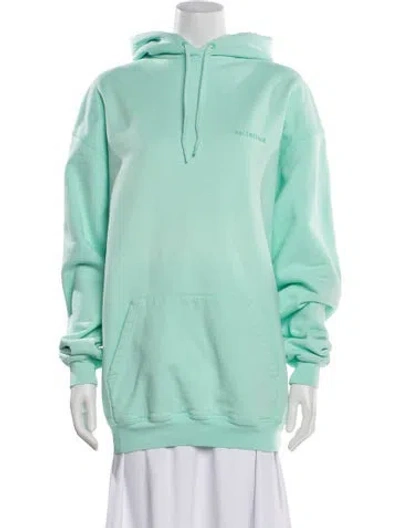 Pre-owned Balenciaga 2021 Mock Neck Sweater In Green