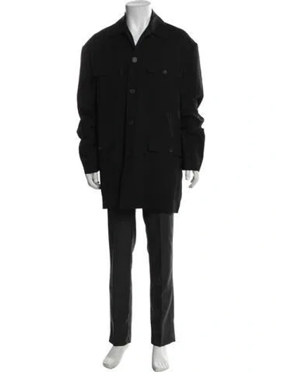 Pre-owned Balenciaga 2021 Parka In Black