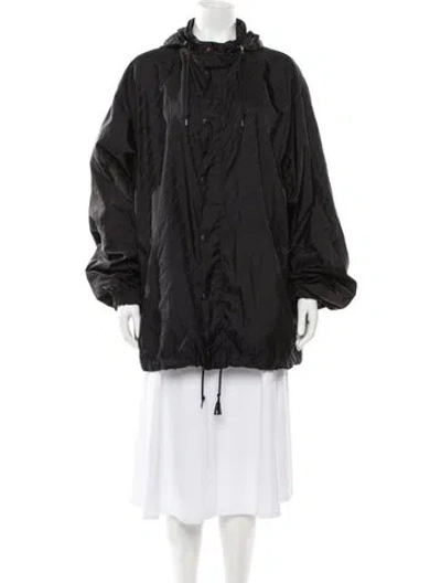 Pre-owned Balenciaga 2021 Parka In Black