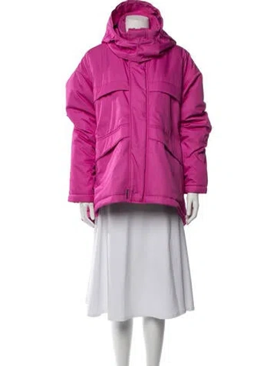 Pre-owned Balenciaga 2021 Parka In Pink