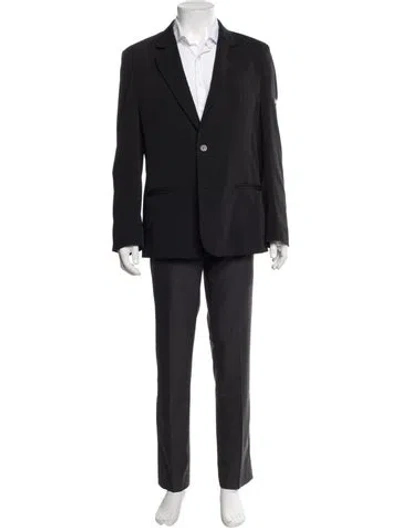 Pre-owned Balenciaga 2021 Signature Logo Blazer In Gray