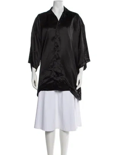 Pre-owned Balenciaga 2021 Silk Pajamas W/ Tags In Black