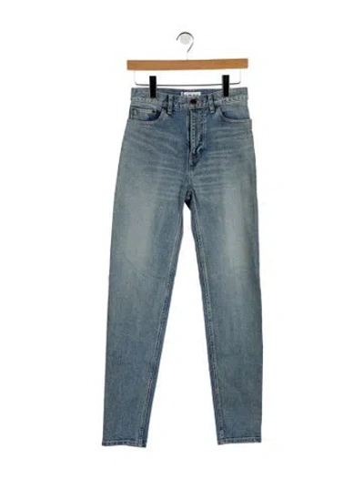 Pre-owned Balenciaga 2021 Skinny Leg Jeans In Blue