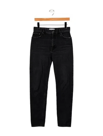 Pre-owned Balenciaga 2021 Straight Leg Jeans In Black