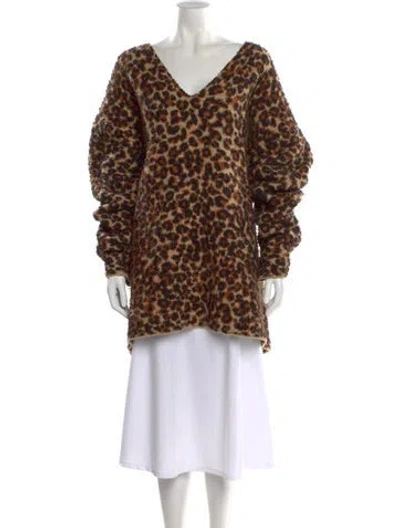 Pre-owned Balenciaga 2021 Wool Sweater In Neutral