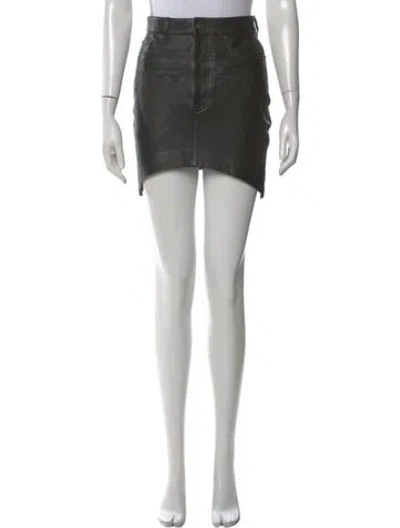 Pre-owned Balenciaga 2021-2022 Mini Skirt In Gray