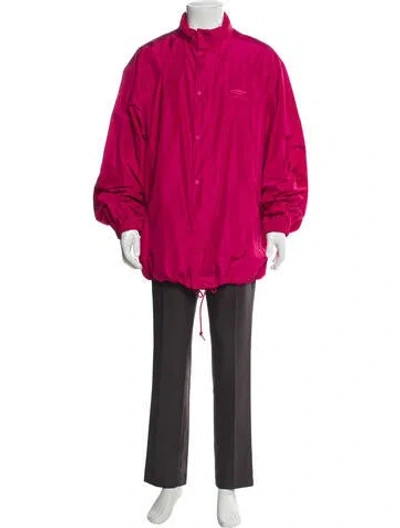 Pre-owned Balenciaga 2022 '3b Logo' Parka W/ Tags In Pink