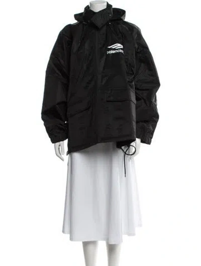 Pre-owned Balenciaga 2022 '3b Sports Icon' Jacket In Black