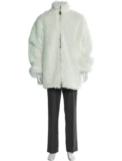 Pre-owned Balenciaga 2022 Bb Logo Parka In Green