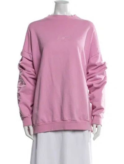 Pre-owned Balenciaga 2022 Bb Paris Icon Top In Pink