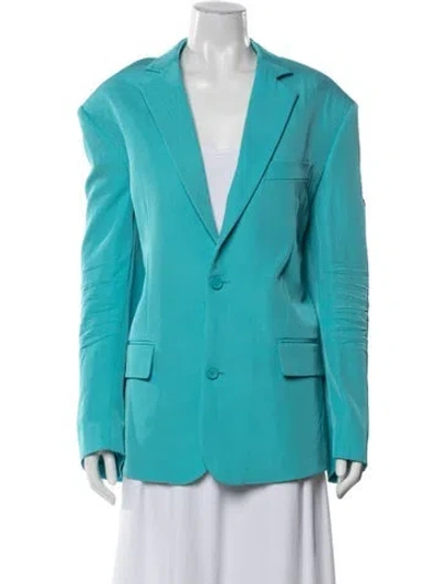 Pre-owned Balenciaga 2022 Blazer In Blue