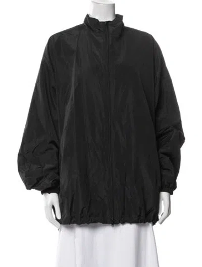 Pre-owned Balenciaga 2022 Bomber Jacket In Black