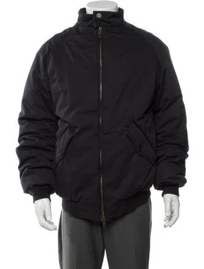 Pre-owned Balenciaga 2022 Bomber Jacket In Blue