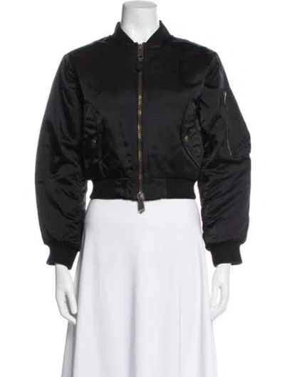Pre-owned Balenciaga 2022 Bomber Jacket W/ Tags In Black