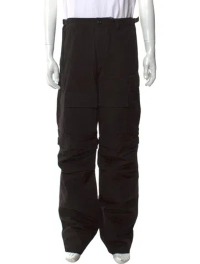 Pre-owned Balenciaga 2022 Cargo Pants W/ Tags In Black