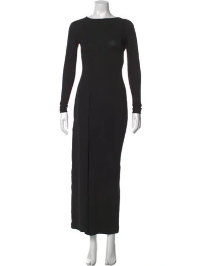 Pre-owned Balenciaga 2022 Crew Neck Jumpsuit In Black