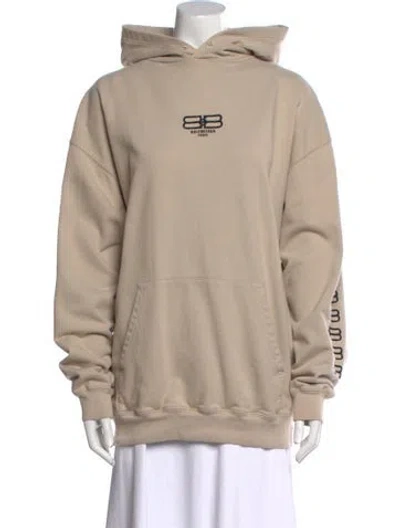 Pre-owned Balenciaga 2022 Crew Neck Sweatshirt In Neutral
