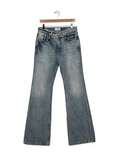 Pre-owned Balenciaga 2022 Flared Jeans In Blue