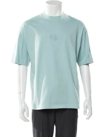 Pre-owned Balenciaga 2022 Graphic Print T-shirt In Green