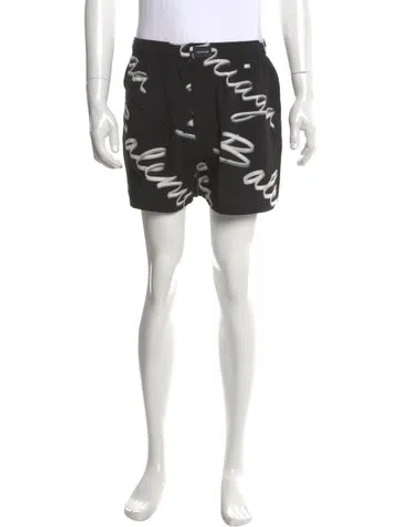 Pre-owned Balenciaga 2022 Knee-length Shorts In Black