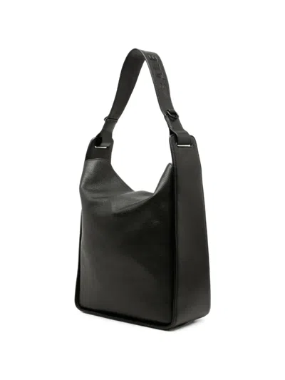 Pre-owned Balenciaga 2022 Medium Grained Calfskin Tool 2.0 North South Tote Satchel In Black