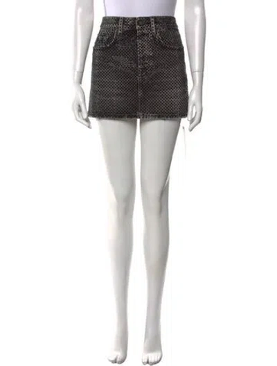 Pre-owned Balenciaga 2022 Mini Skirt In Black