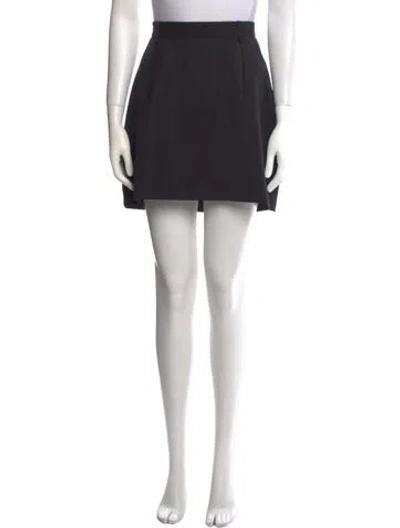 Pre-owned Balenciaga 2022 Mini Skirt In Black