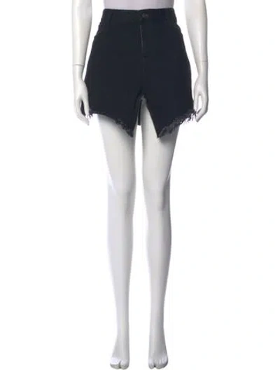 Pre-owned Balenciaga 2022 Mini Skirt In Black