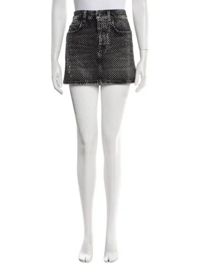 Pre-owned Balenciaga 2022 Mini Skirt In Black