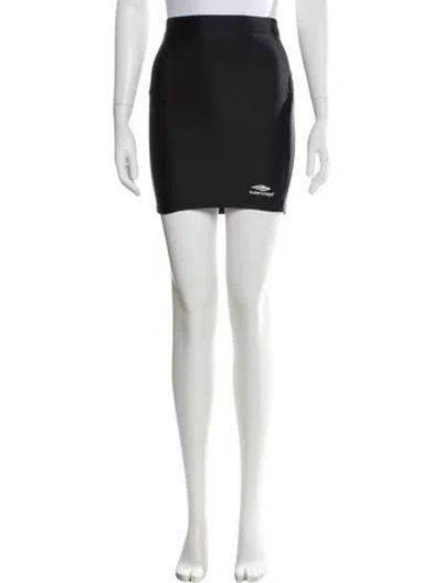 Pre-owned Balenciaga 2022 Mini Skirt W/ Tags In Black