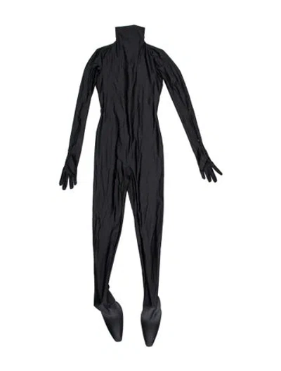 Pre-owned Balenciaga 2022 Nylon Jumpsuit In Blue