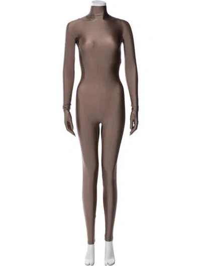 Pre-owned Balenciaga 2022 Nylon Jumpsuit W/ Tags In Neutral