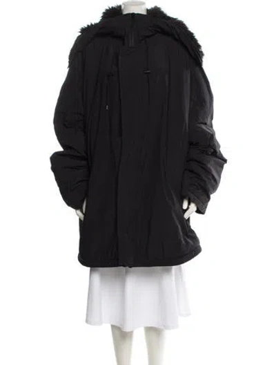 Pre-owned Balenciaga 2022 Parka In Black
