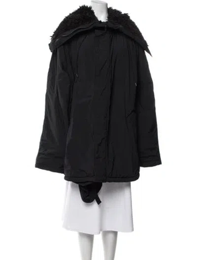 Pre-owned Balenciaga 2022 Parka In Black