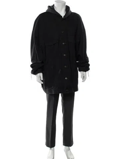 Pre-owned Balenciaga 2022 Parka In Gray