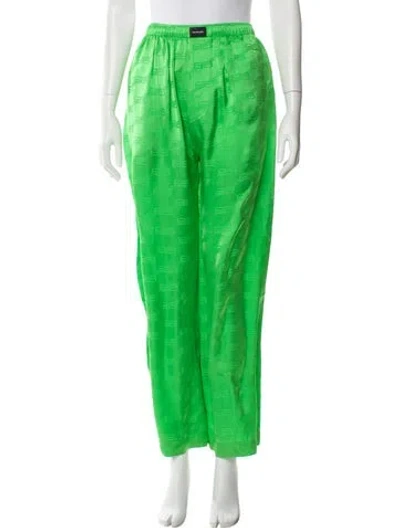 Pre-owned Balenciaga 2022 Printed Pajamas In Green