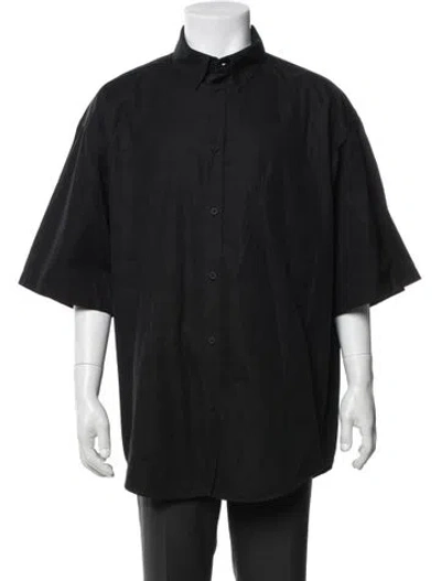 Pre-owned Balenciaga 2022 Short Sleeve Shirt In Black
