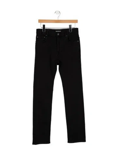 Pre-owned Balenciaga 2022 Straight Leg Jeans In Black
