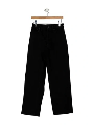 Pre-owned Balenciaga 2022 Straight-leg Jeans In Black