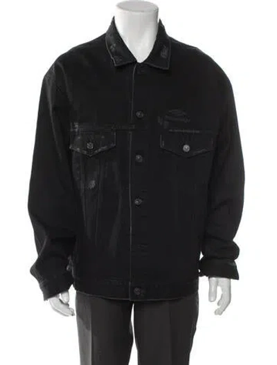 Pre-owned Balenciaga 2022 Trucker Jacket W/ Tags In Gray