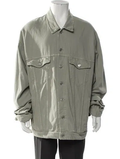 Pre-owned Balenciaga 2022 Utility Jacket In Green
